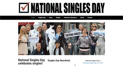 Desktop Screenshot of nationalsinglesday.us