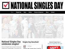 Tablet Screenshot of nationalsinglesday.us